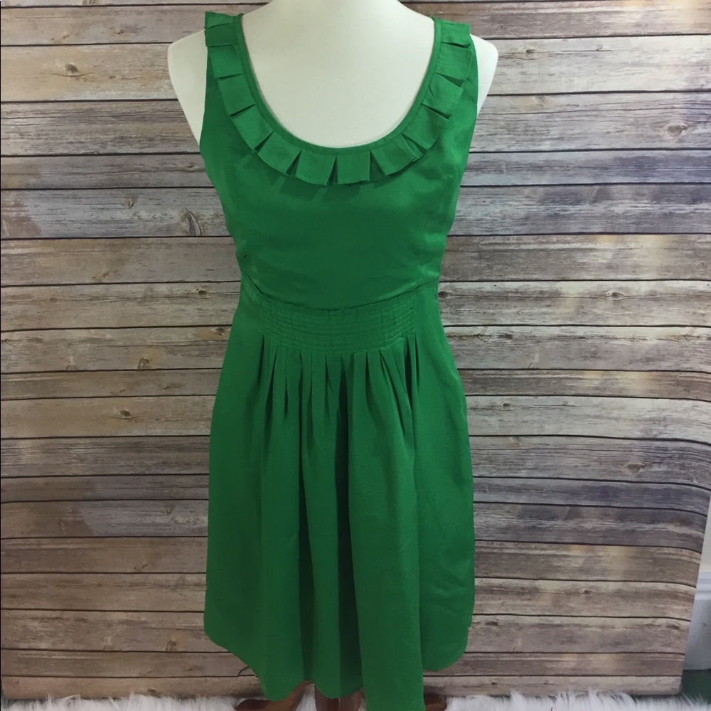 Banana Republic Bright Green Dress